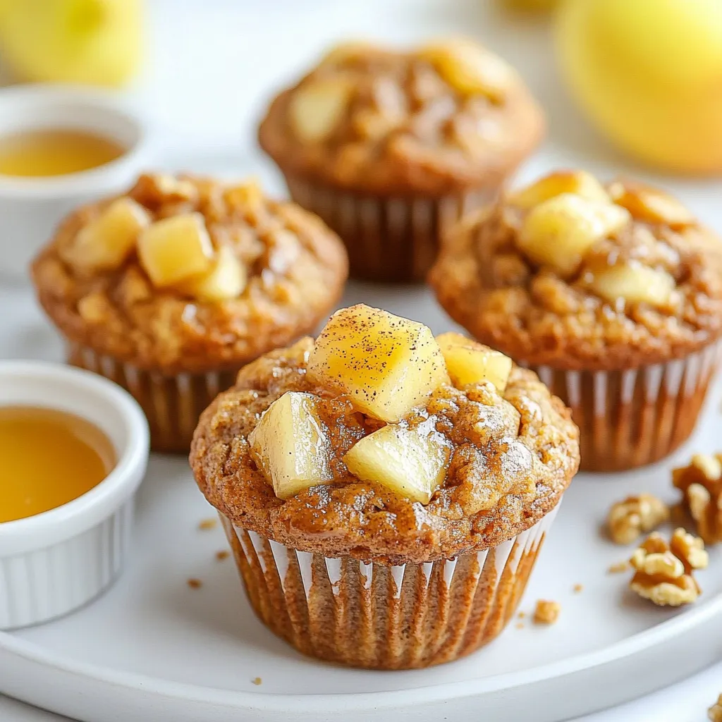 Cinnamon Apple Energy Muffins gesunde Kraftpakete