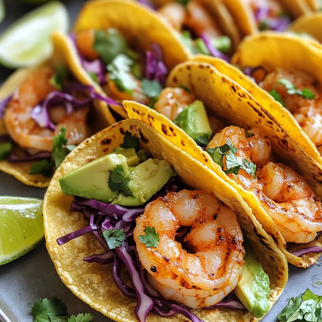 Chipotle Lime Shrimp Tacos Frisch und Einfach Genießen