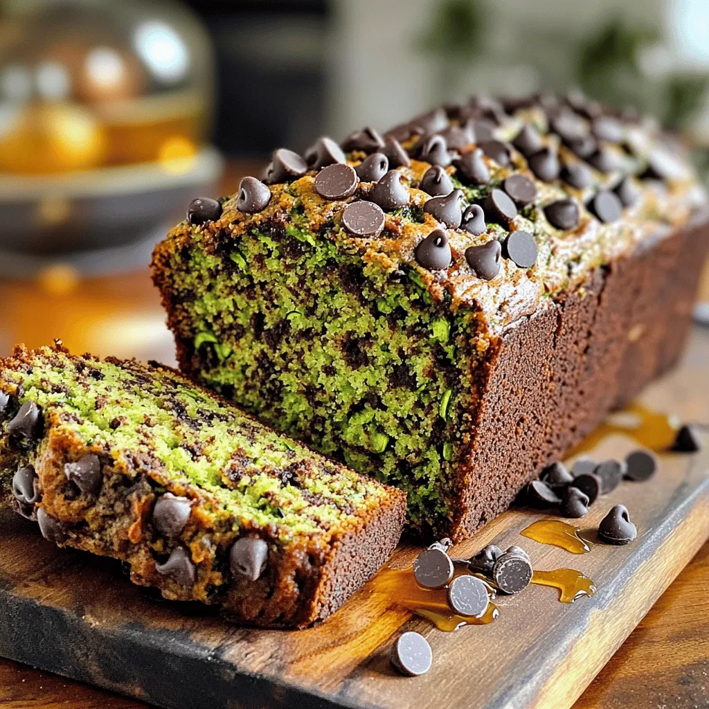 Schmackhaftes Chocolate Chip Zucchini Bread Rezept