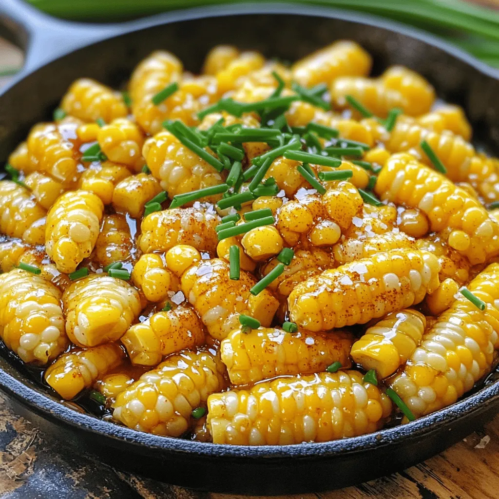 Honey Butter Skillet Corn Einfaches und leckeres Rezept