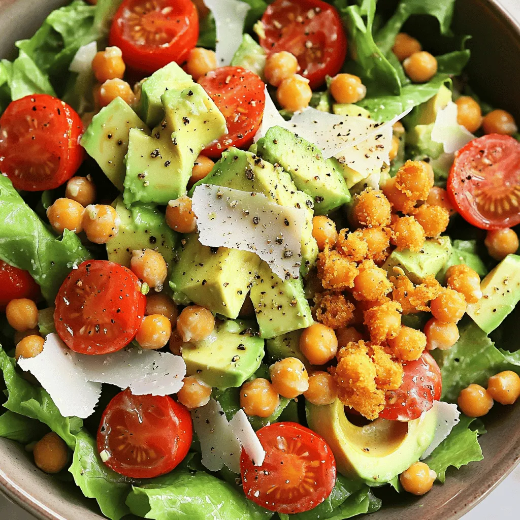 Classic Caesar Salad Einfach und Lecker Genießen