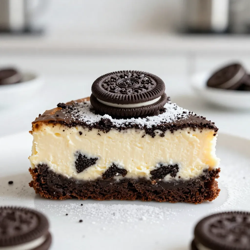 Oreo Cheesecake Brownies Einfaches Rezept und Tipps
