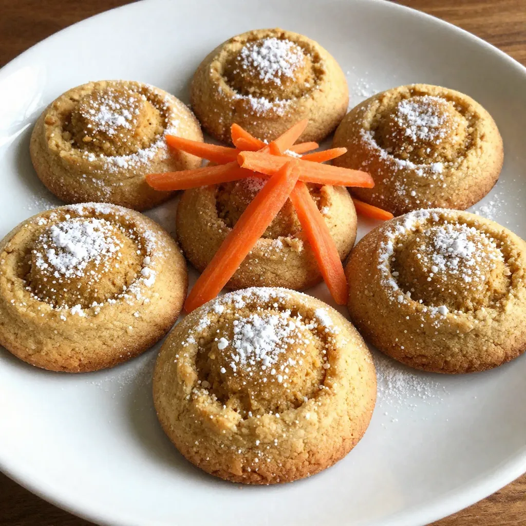 Spiced Carrot Cake Cookies Einfach und Lecker Backen