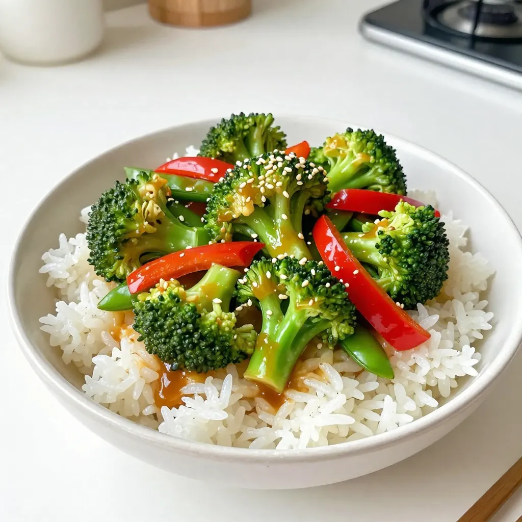 Honey Garlic Broccoli Stir-Fry Einfache und Köstliche Mahlzeit