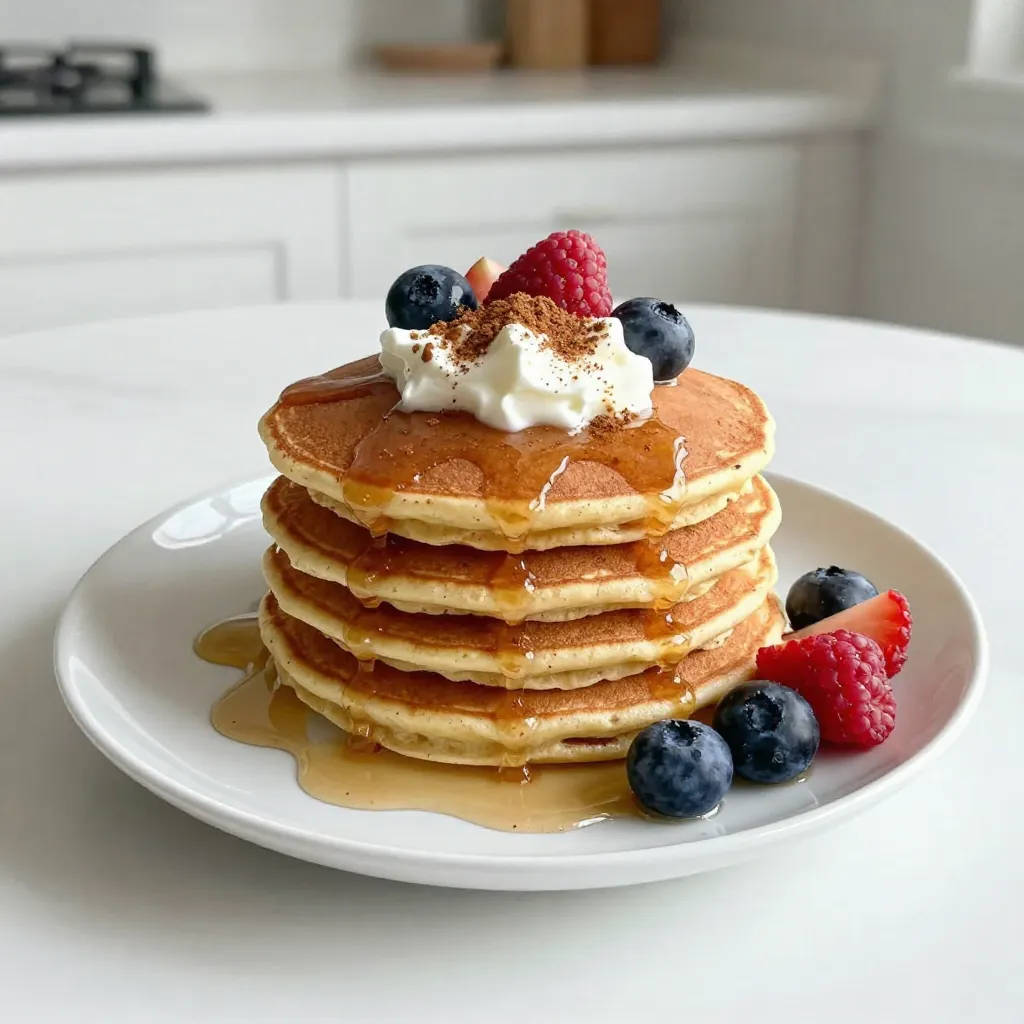 Cinnamon Vanilla Protein Pancakes Einfaches Rezept