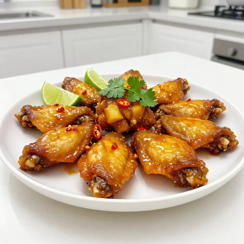 Mango Habanero Chicken Wings Scharfes Geschmackserlebnis