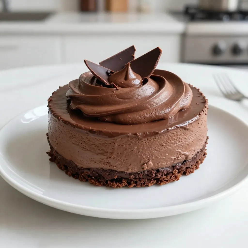 Schokoladen-Mousse-Käsekuchen lecker und cremig