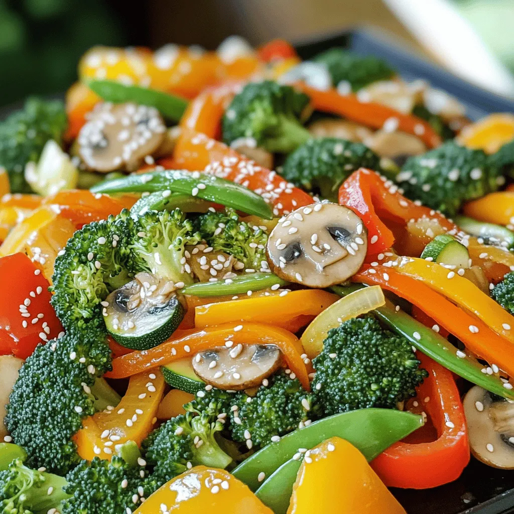Easy Veggie Stir Fry Schnell und Gesund Zubereiten