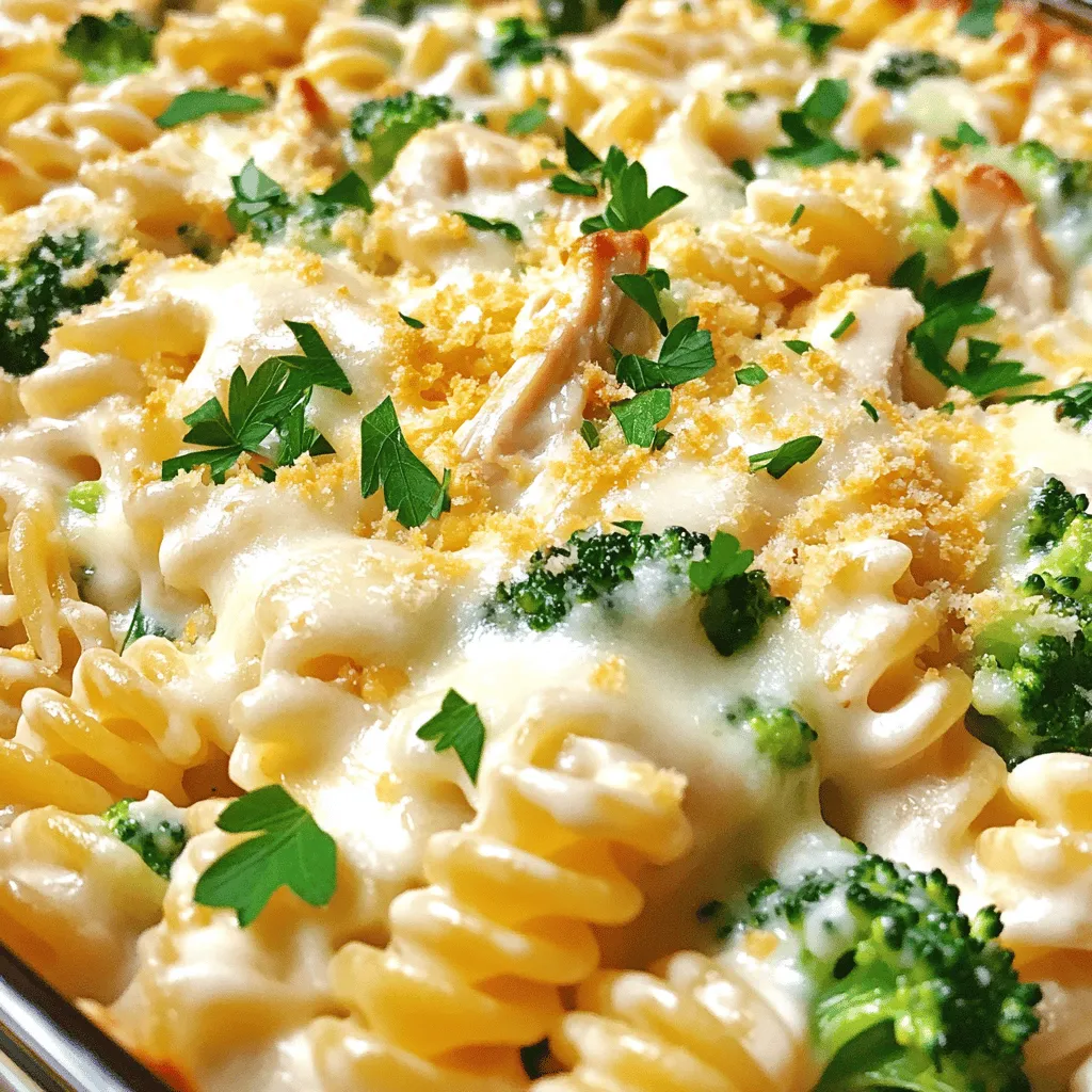 Einfaches Hähnchen Alfredo Bake Herzhafter Genuss Zuhause