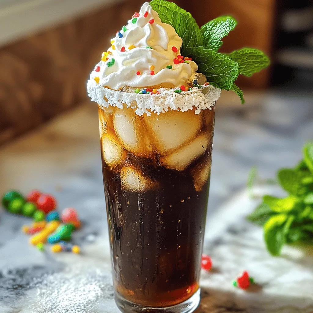 Viral Fluffy Coke Einfaches Rezept für einen Trenddrink