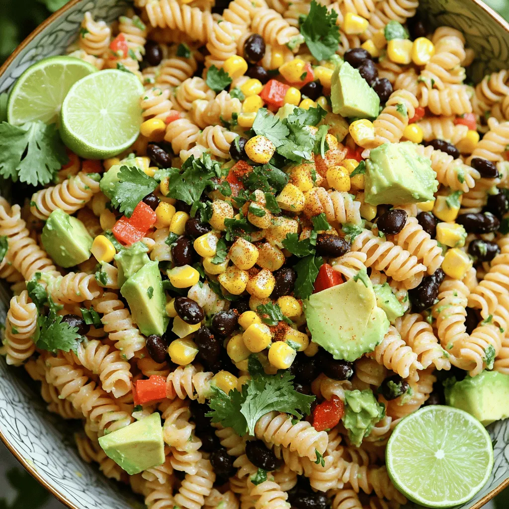 Köstlicher Chipotle Pasta Salad Einfache Rezeptidee
