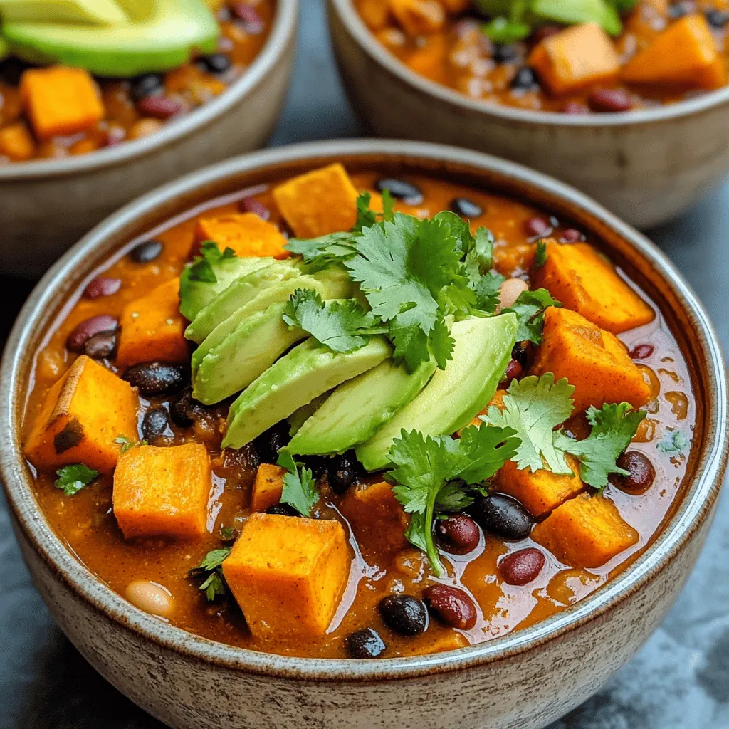 Vegan Sweet Potato Chili Würzig und Nahrhaft Genießen