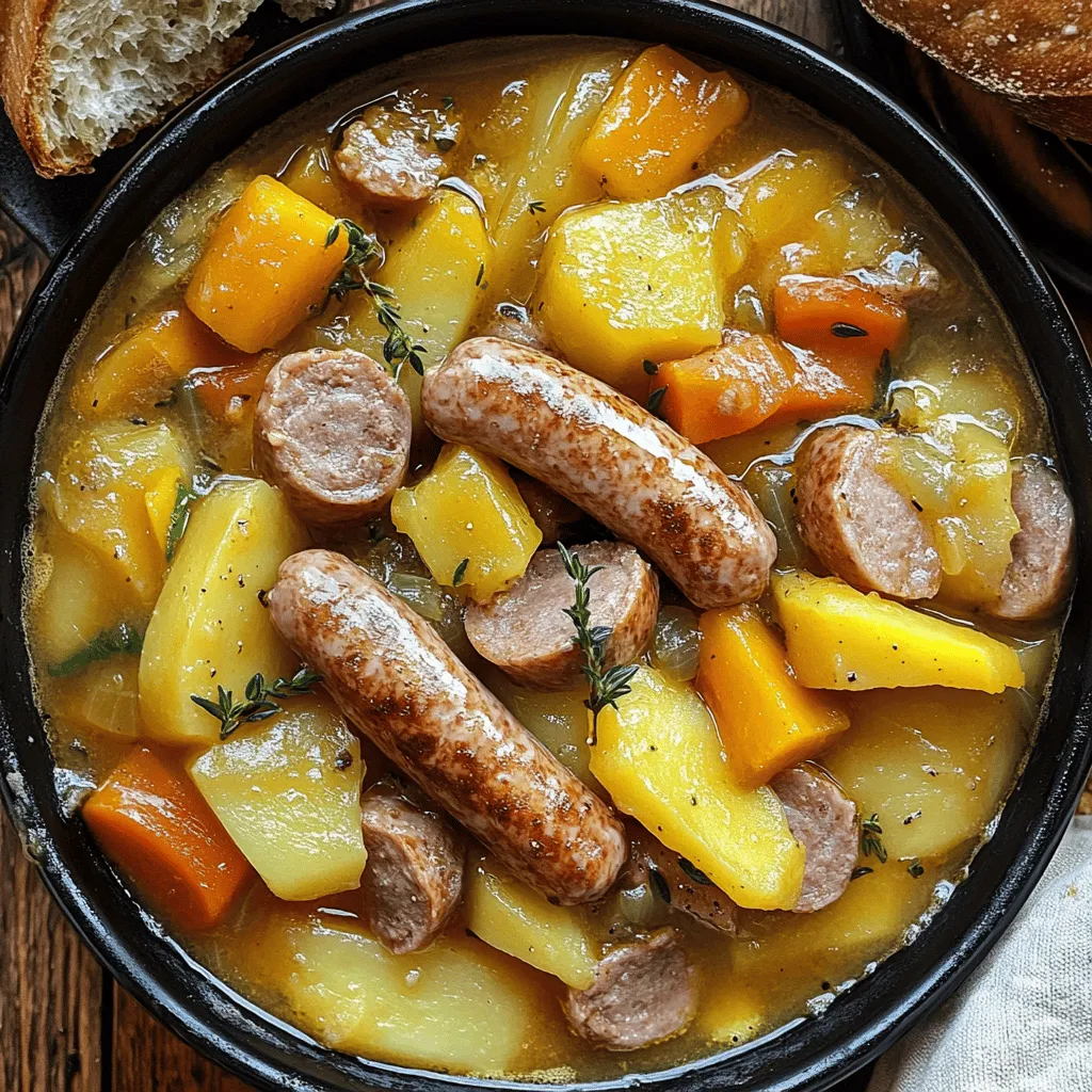 Slow Cooker Irish Dublin Coddle Köstlich und Einfach
