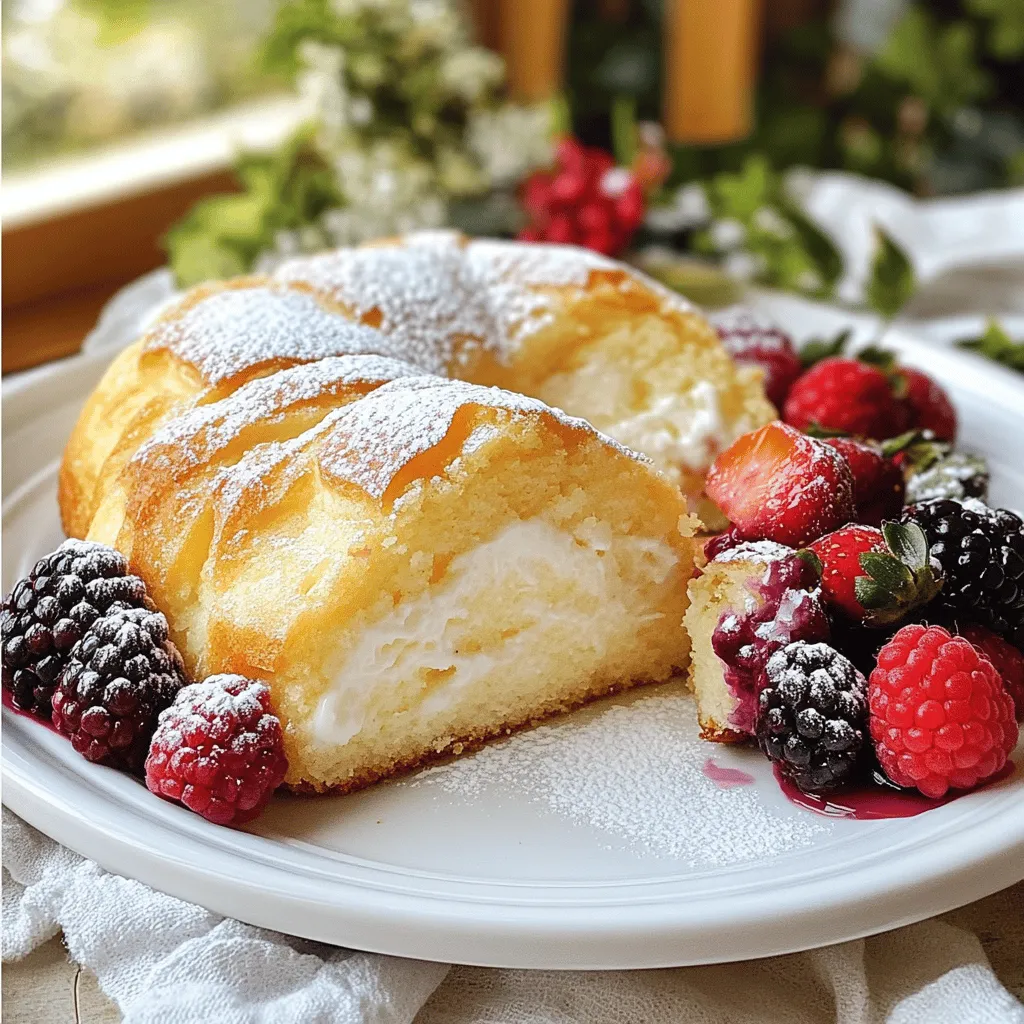 Leckere Light &#038; Fluffy Yogurt Cloud Cake Kreation