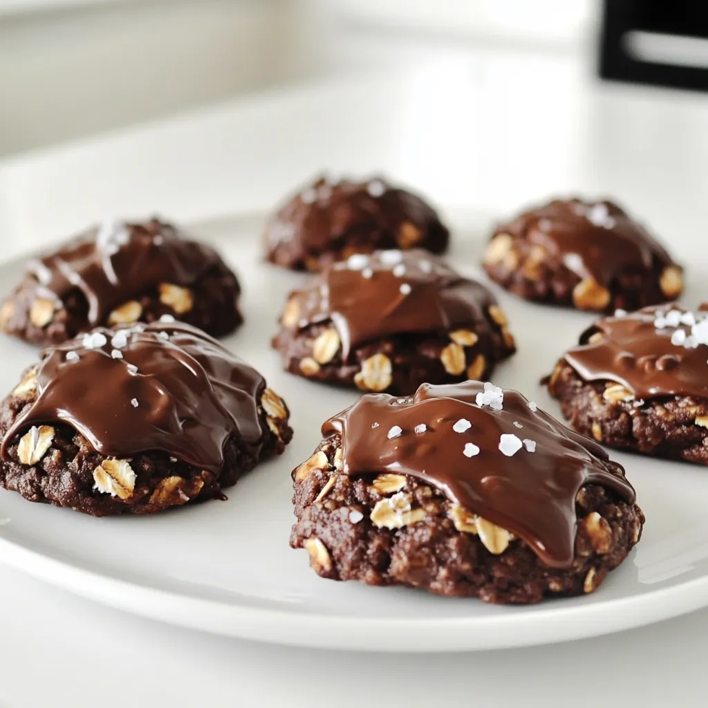 No Bake Chocolate Oatmeal Cookies Einfache Rezeptidee