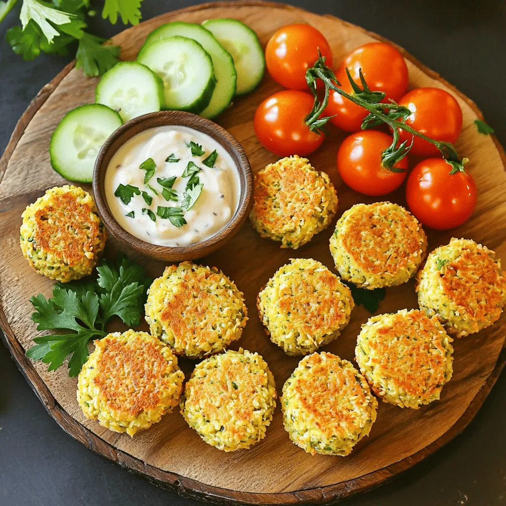 Air Fryer Crispy Falafel Bites Lecker und Einfach