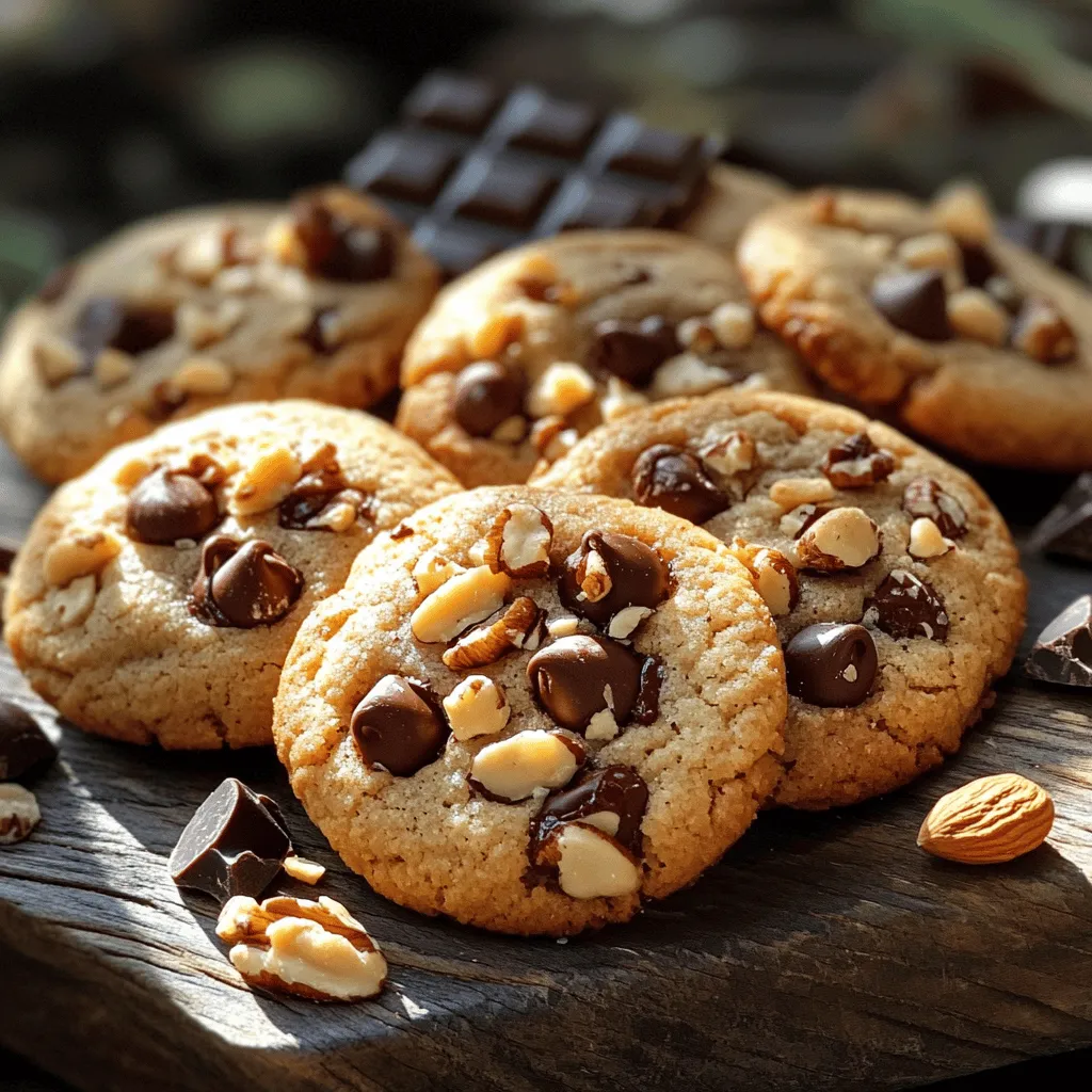 Mandelmehl Schokoladenkekse Herzhaft und Lecker