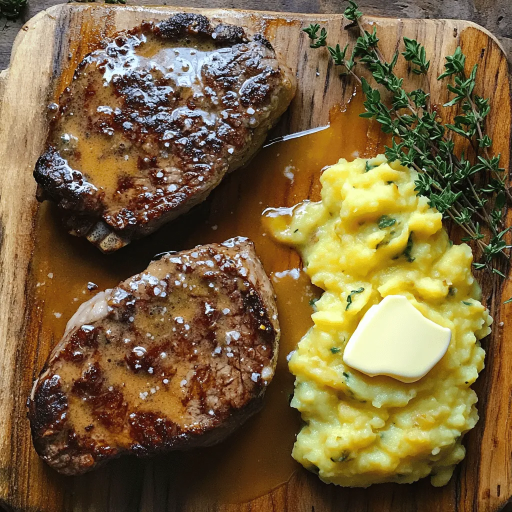 Um die Gaelic Irish Steaks mit Whiskey-Creme zuzubereiten, benötigst du einige einfache Zutaten. Du brauchst zwei Rindersteaks, Salz, Pfeffer, Olivenöl, Zwiebel, Knoblauch, Sahne, irischen Whiskey und etwas Senf. Für das Colcannon nimm Kartoffeln, Grünkohl, Butter und Milch. Diese Zutaten machen dein Gericht besonders lecker.