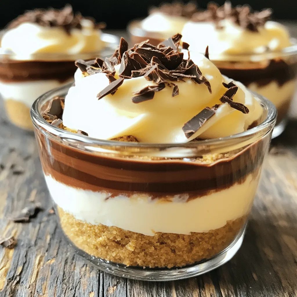 No-Bake Nutella Cheesecake Cups Schnelle und Leckereien