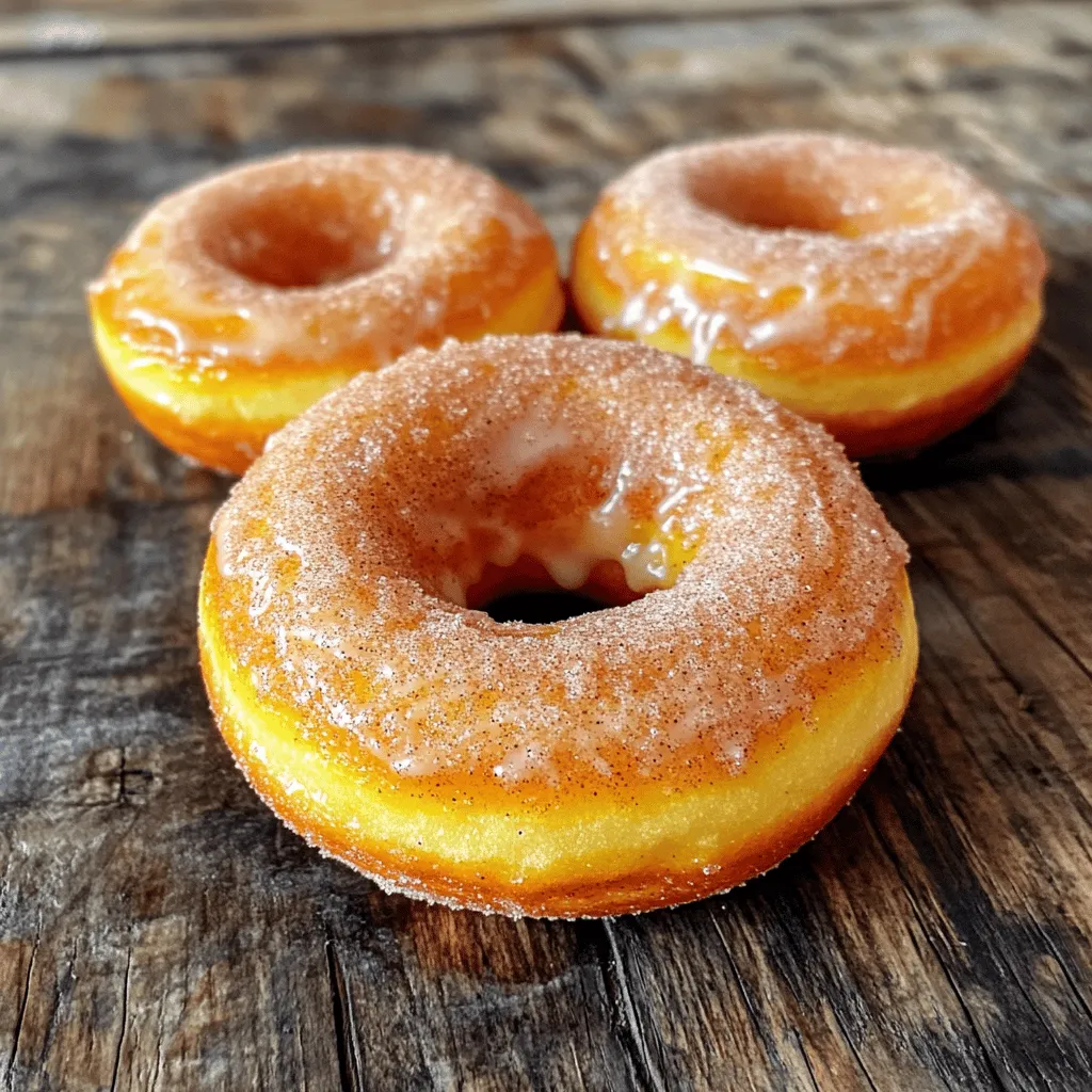 Zimt-Zucker-Kürbis-Donuts Köstlicher Genuss für Alle