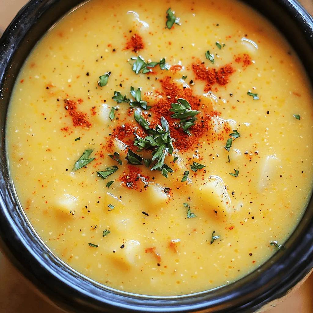 Die Cajun Kartoffelsuppe ist einfach und herzhaft. Sie braucht einige wichtige Zutaten. Die Basis sind große Kartoffeln. Ich verwende vier davon, gewürfelt. Zwiebeln bringen Geschmack und Tiefe. Eine gehackte Zwiebel reicht aus. Sellerie und rote Paprika fügen Frische hinzu. Ich nehme zwei Selleriestangen und eine Paprika. Knoblauch ist ein Muss, drei Zehen sind perfekt. Für die Brühe benutze ich einen Liter Gemüsebrühe.