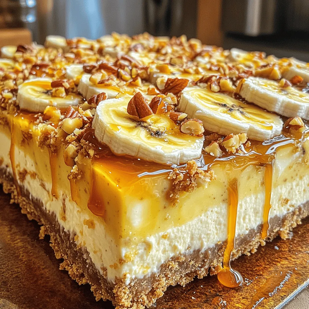 Banana Pudding Crunch Cheesecake köstlich und einfach