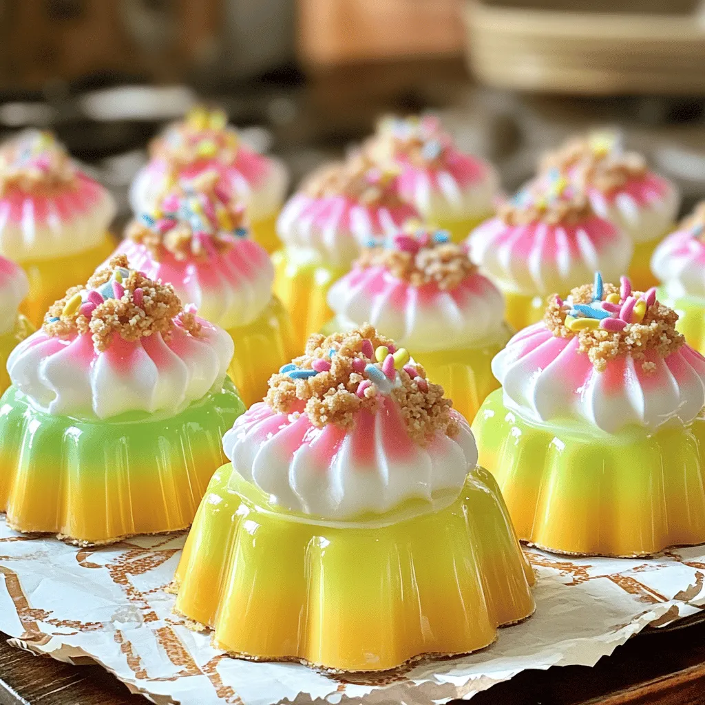 Einfache Jello Meringue Cookies Lecker und Luftig