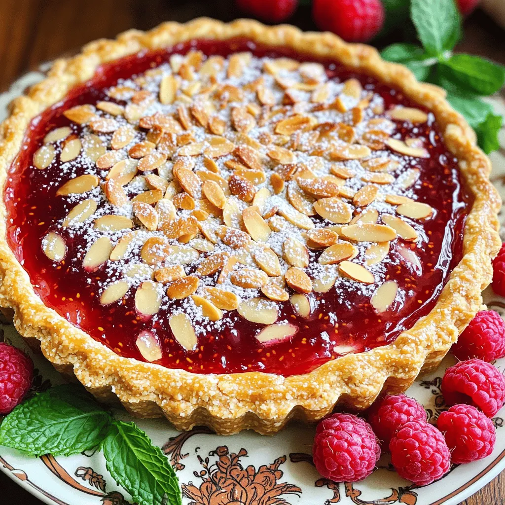 Almond Bakewell Tart Köstlicher Genuss für jeden Tag