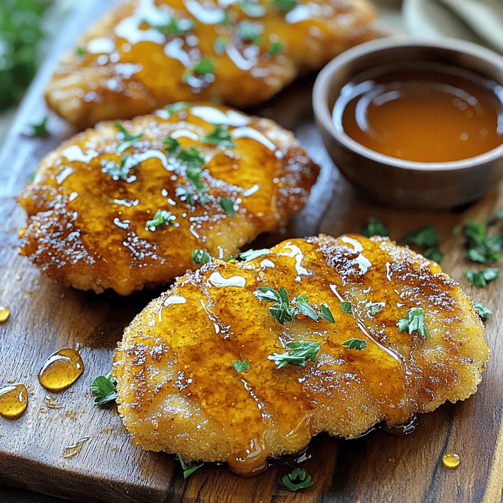 Für die Hot Honey Chicken Cutlets benötigen Sie einige einfache Zutaten: