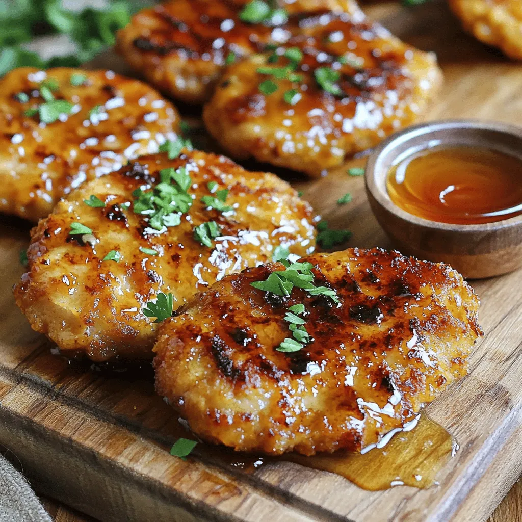Hot Honey Chicken Cutlets Einfaches und Schnelles Rezept