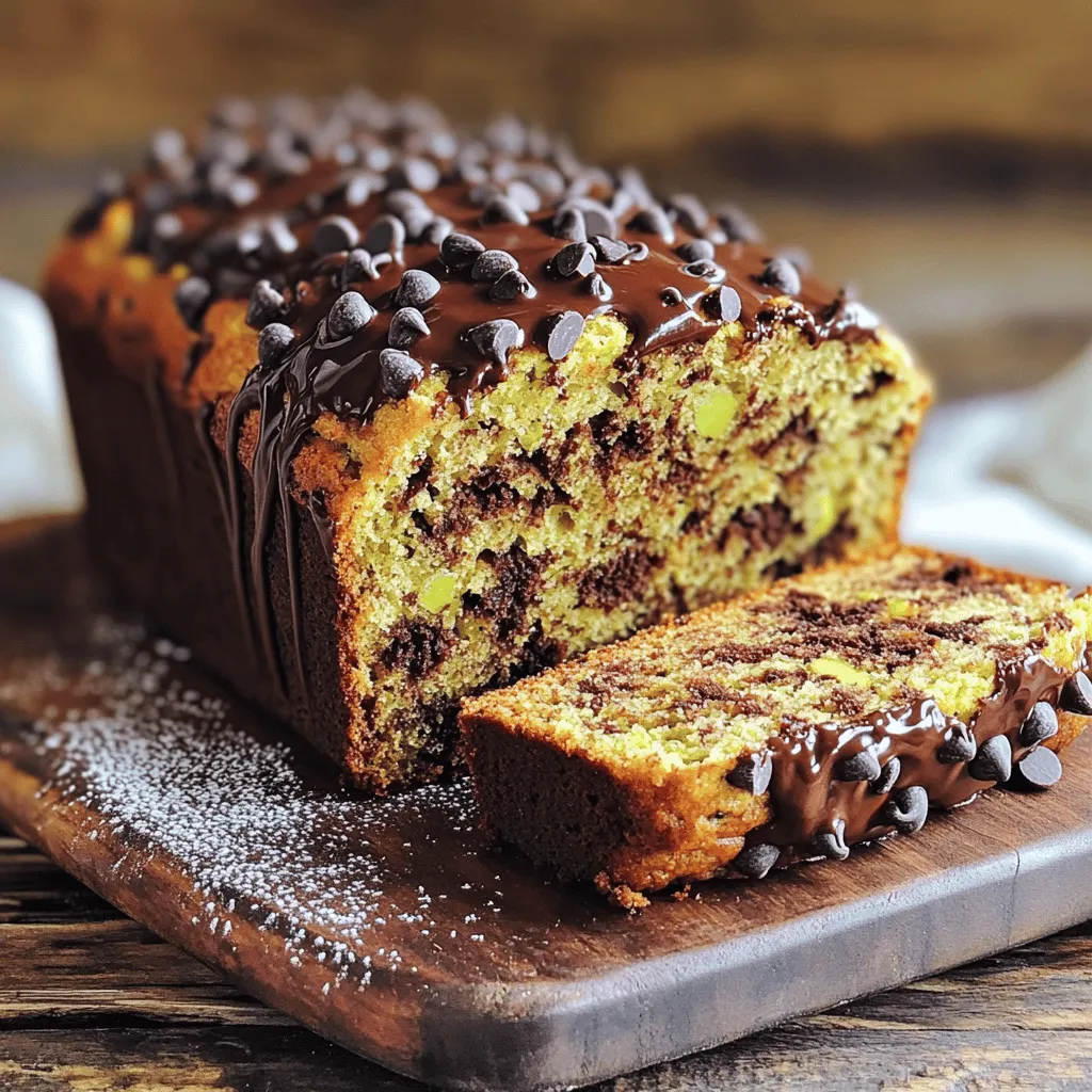 Schmackhaftes Chocolate Chip Zucchini Bread Rezept