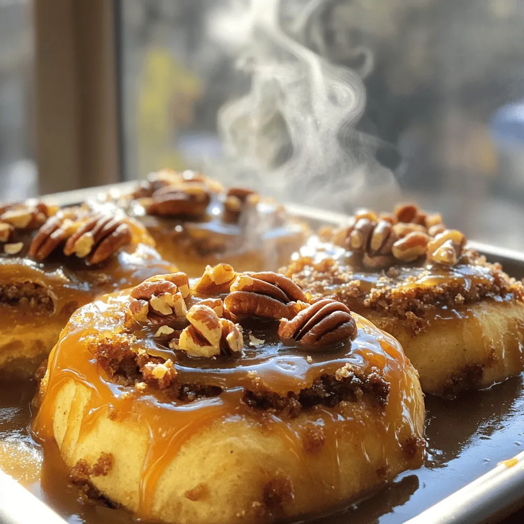 Karamell Pekan Sticky Buns Himmlisch und Saftig