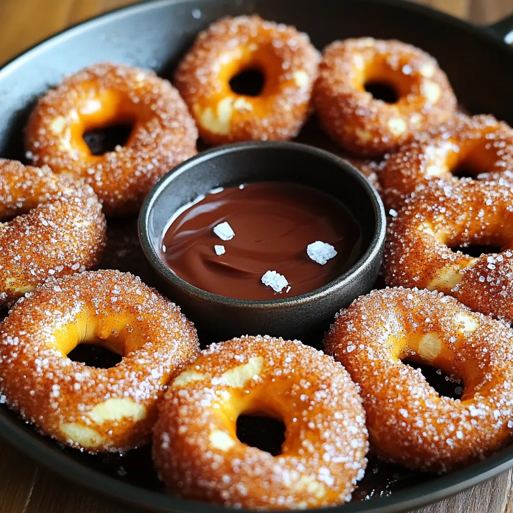 Cinnamon Sugar Pretzel Bites Skillet Leckerer Snack