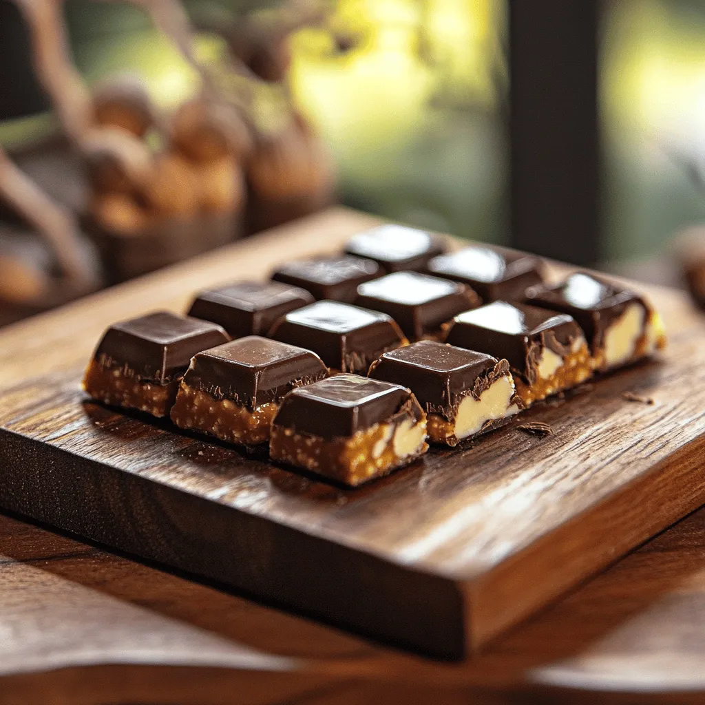 Für mein gesundes Snickers-Rezept benötige ich frische Datteln. Diese sind die Hauptzutat. Sie geben dem Snack eine natürliche Süße. Außerdem brauche ich Erdnussbutter. Diese sorgt für einen tollen Geschmack und viel Protein. Haferflocken sind auch wichtig. Sie machen die Riegel nahrhaft und geben einen guten Biss. Honig oder Agavendicksaft fügt zusätzliche Süße hinzu. Gehackte Erdnüsse sind perfekt für den Crunch. Ungesüßtes Kakaopulver verleiht den Riegeln einen schokoladigen Geschmack. Schließlich kommt Kokosöl dazu, um die Schokolade zu schmelzen, und eine Prise Salz runden alles ab.