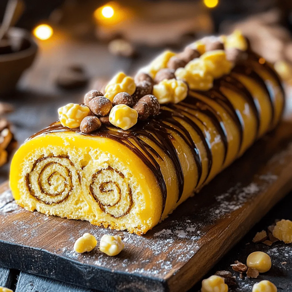 Kokosnuss Mandel Biskuitrolle Einfaches Rezept entdecken