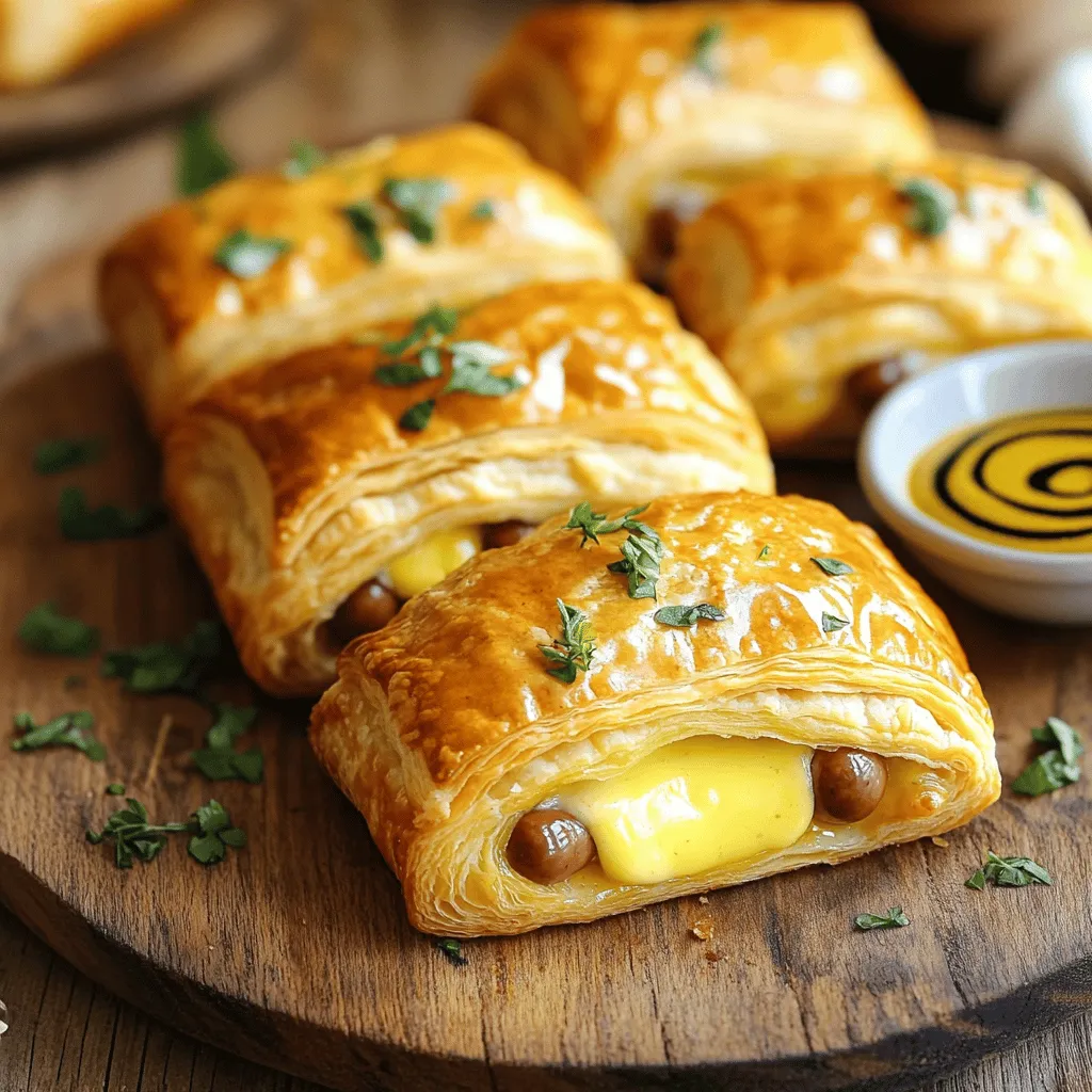 Für die Käsewürstchen-Brötchen benötigst du einige einfache Zutaten: