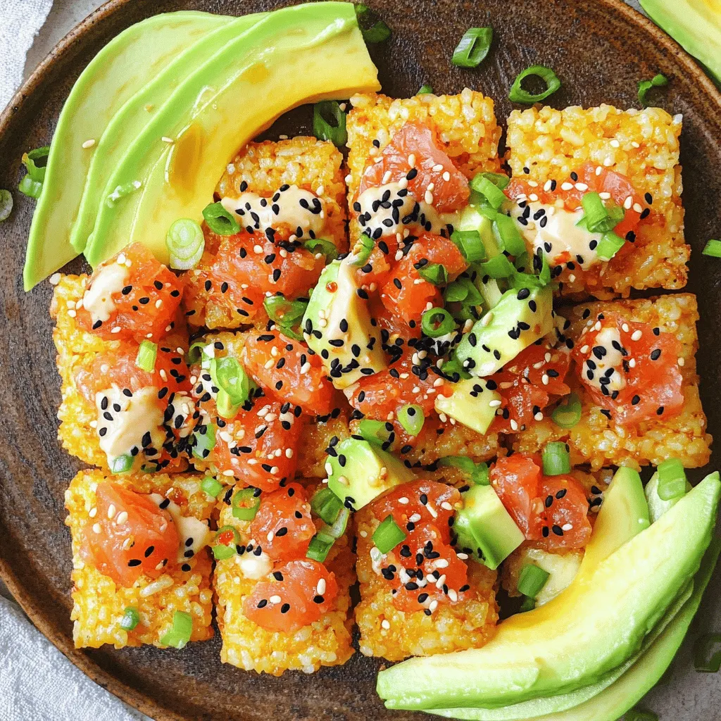 Um einen köstlichen scharfen Thunfisch mit knusprigem Reis zuzubereiten, braucht man frische Zutaten. Hier sind die Schritte, die ich empfehle.