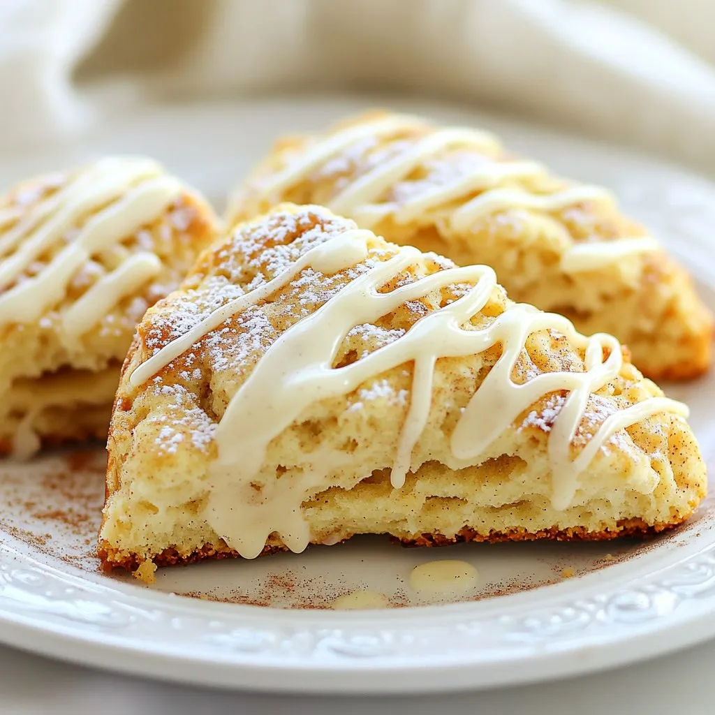 Eierlikör-Zimt Scones Duftendes Feiertagsgebäck