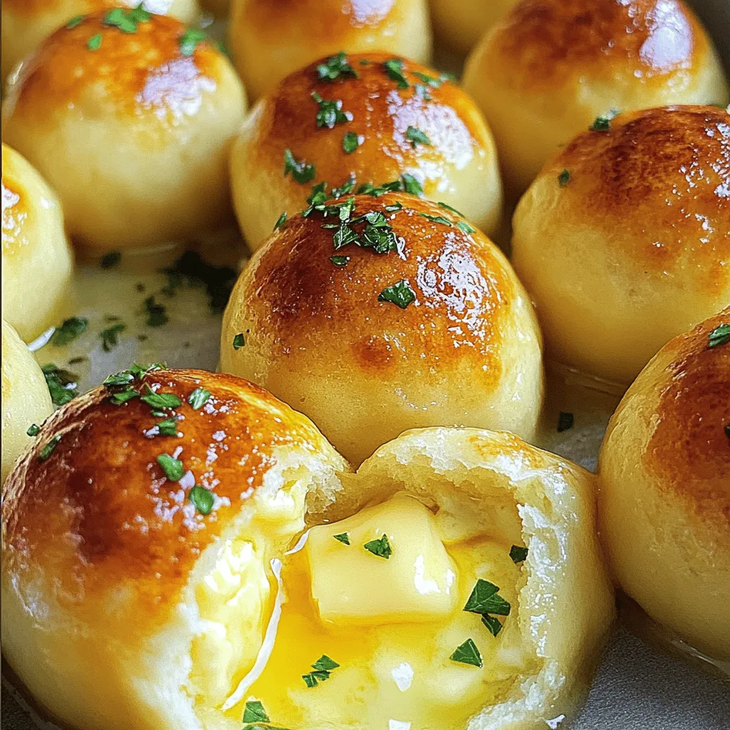 - 1 Dose Pillsbury Biscuit Teig (8 Stück) - 100 g Frischkäse, weich - 100 g geriebener Käse (Cheddar oder Mozzarella)