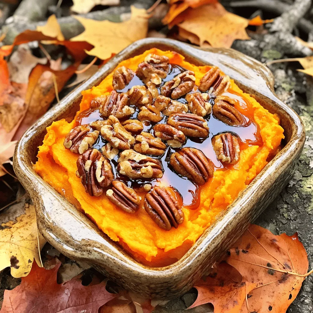 Maple Pecan Sweet Potato Casserole Leckere Speise
