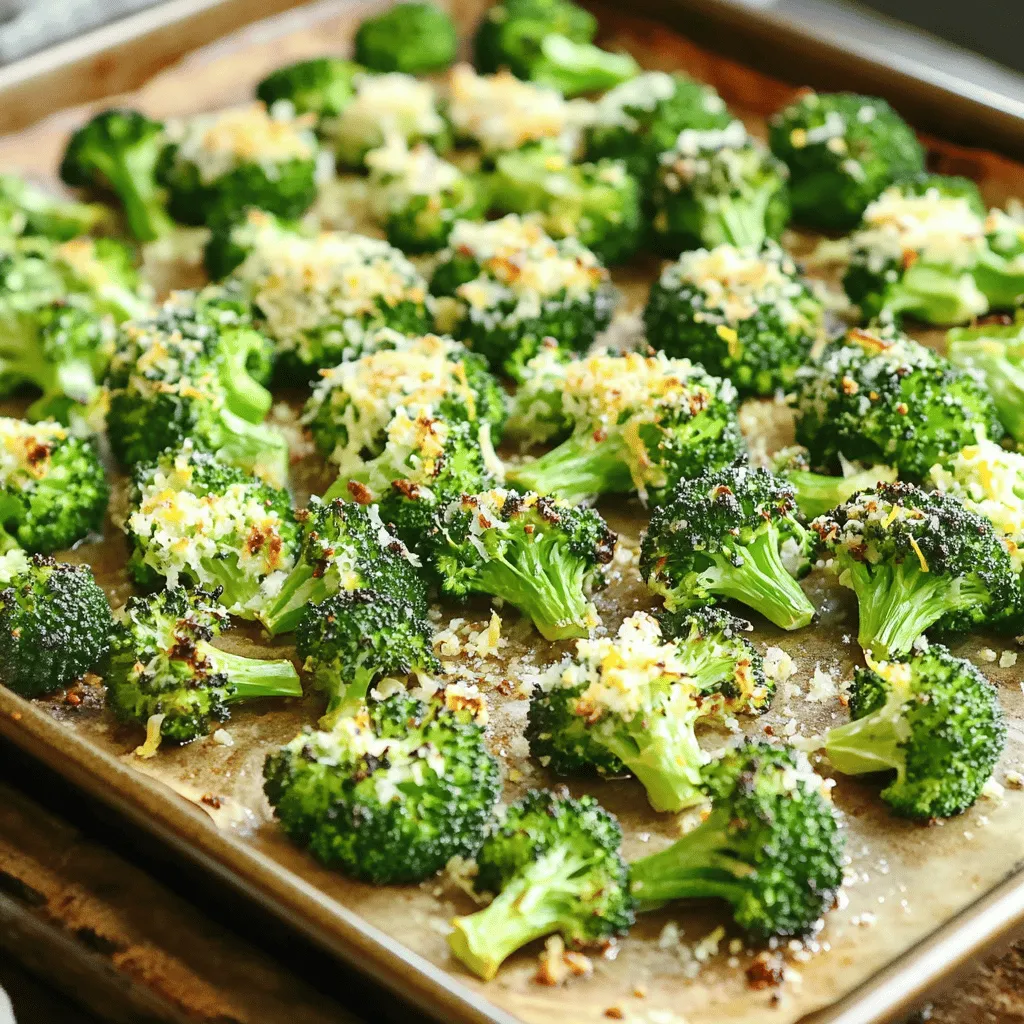 Lemon Garlic Roasted Broccoli Einfaches und Gesundes Gericht