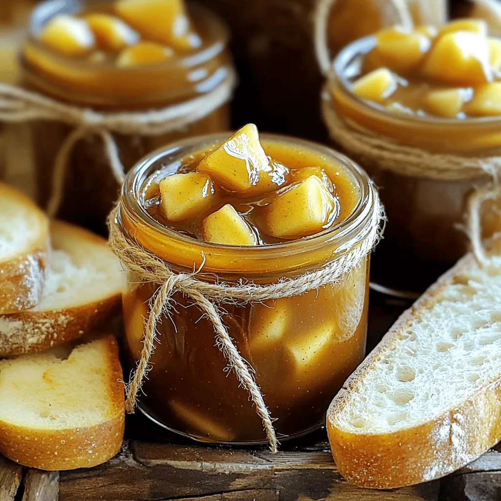 Slow Cooker Salted Caramel Apple Butter Rezept