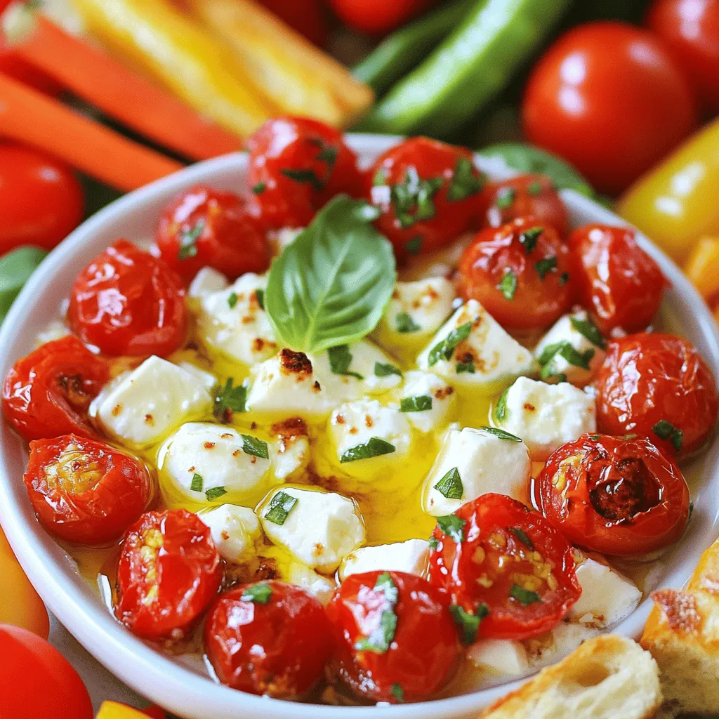 Recette du dip feta &#038; tomates cerises rôties lecker