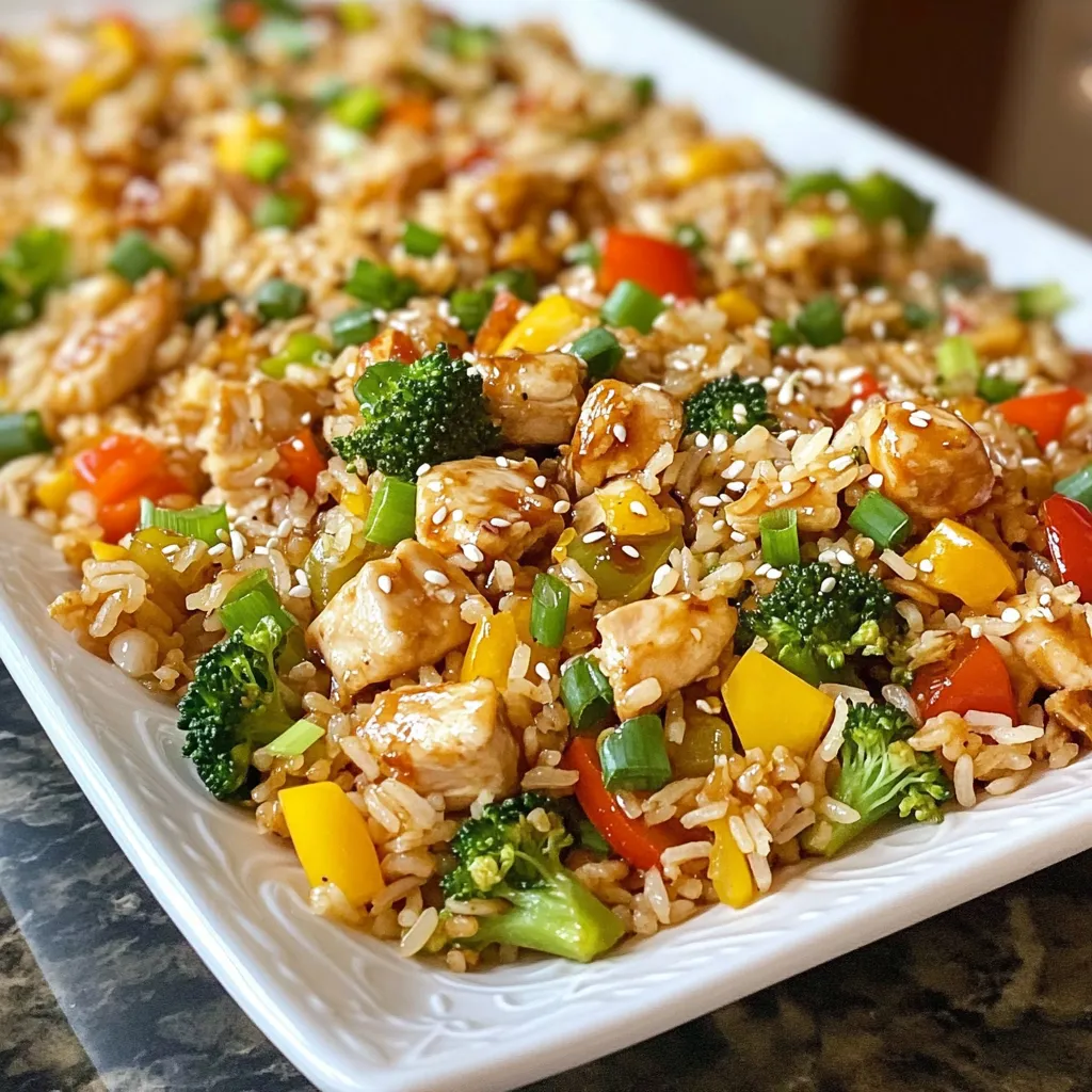Teriyaki Chicken Fried Rice Lecker und Einfach Zubereiten
