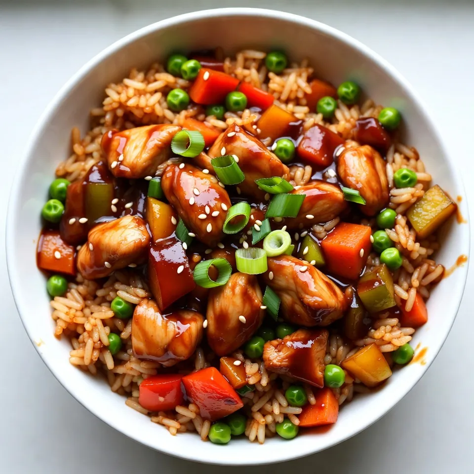 Teriyaki Chicken Fried Rice Lecker und Einfach Zubereiten