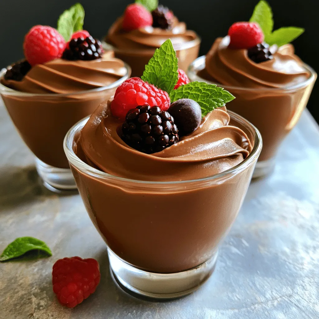 Dairy-Free Chocolate Mousse Einfaches Rezept zum Genießen