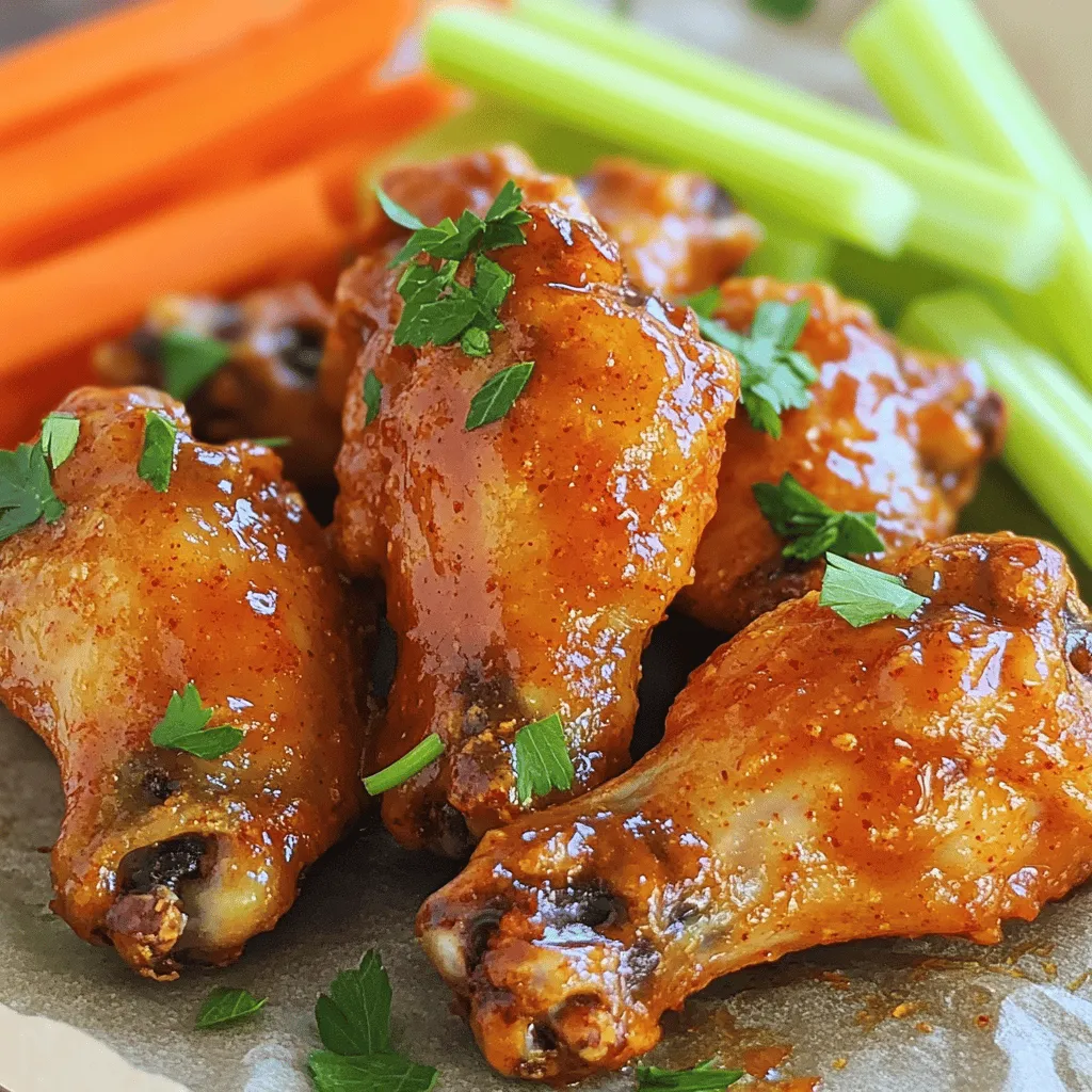 Air Fryer Buffalo Wings Schnelle und knusprige Snacks