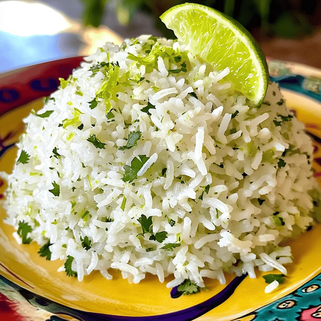 Cilantro Lime Rice Einfach und Lecker Zubereiten