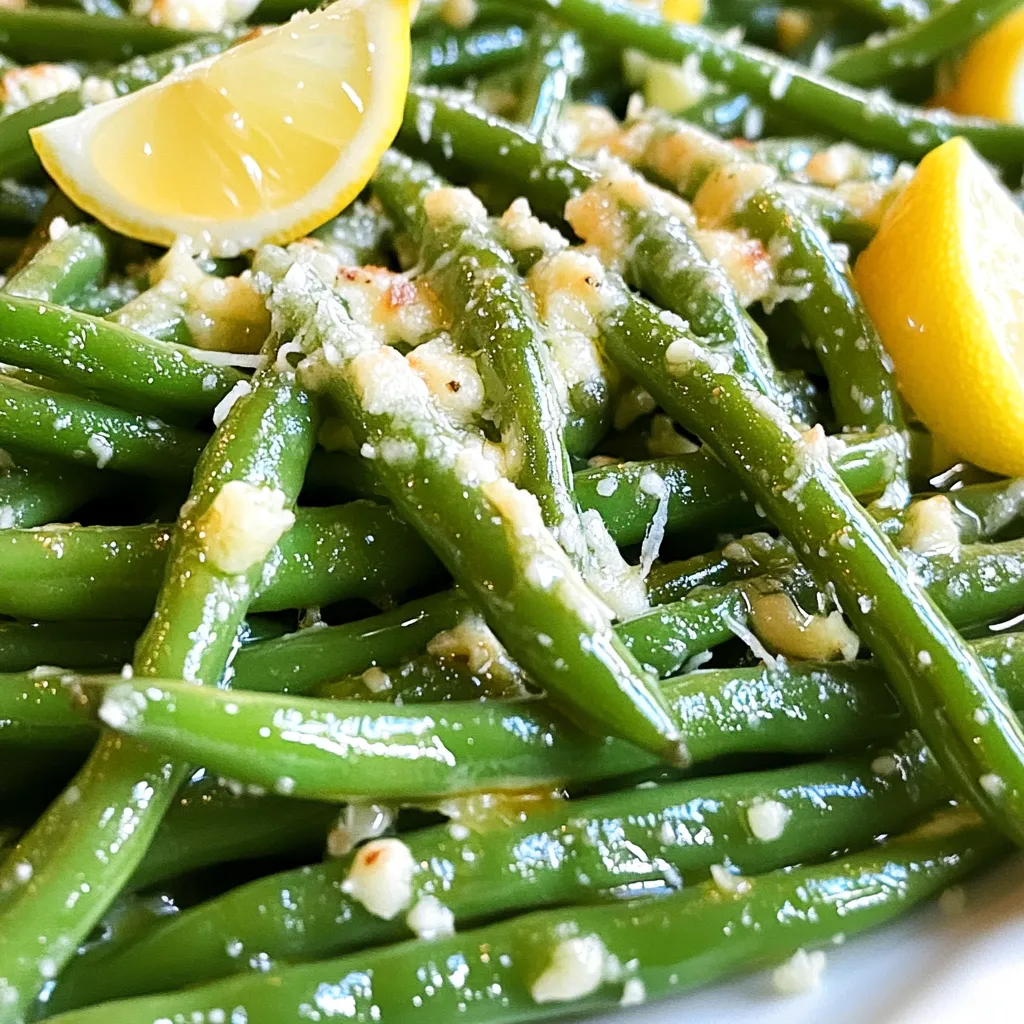 Air Fryer Garlic Parm Green Beans Knusprig Genießen