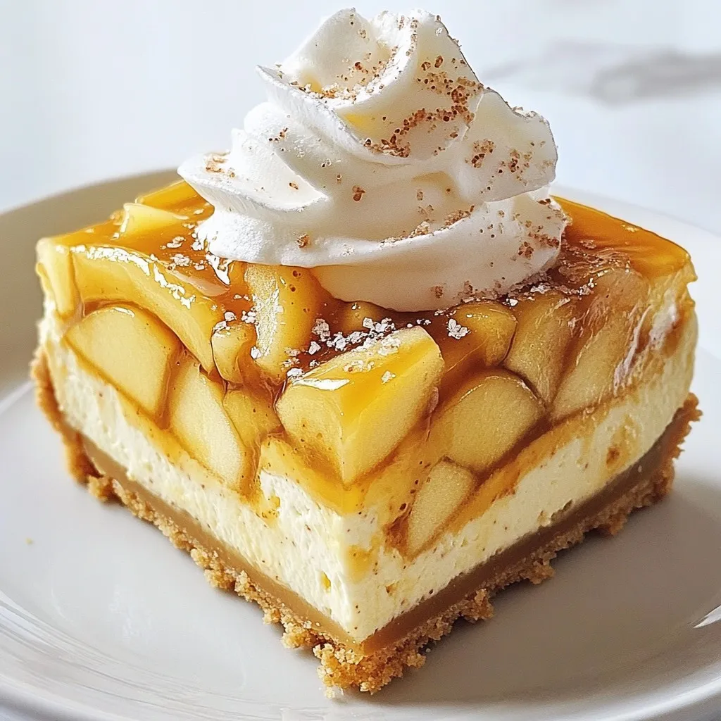 Salted Caramel Apple Cheesecake Einfaches Rezept